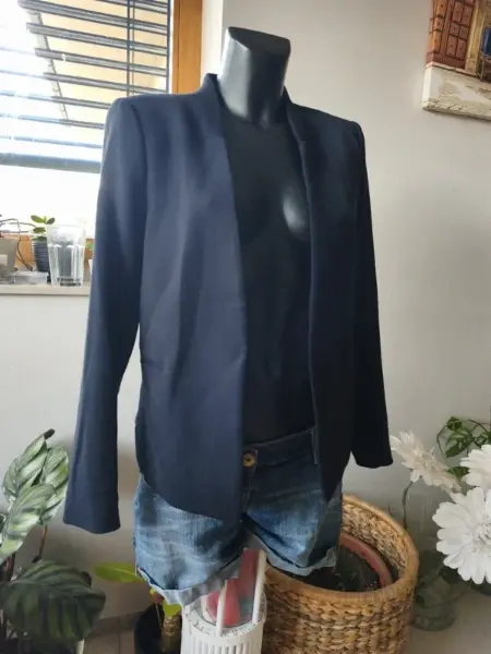 Dámské tmavě modré sako H&M