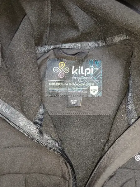 Černá dámská bunda Kilpi Siberium 5000, vel. 38 9