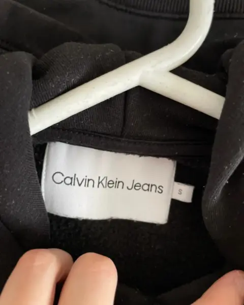 Černá mikina Calvin Klein Jeans 5