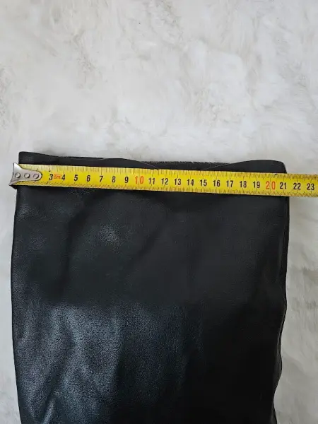 Kožené kozačky ZARA 4