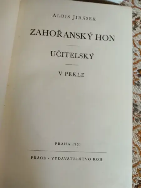 Aleš a Jirásek: Listy dvou přátel (1953) 15