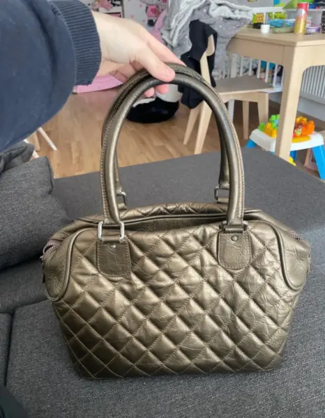 Bronzová kabelka Chanel 13