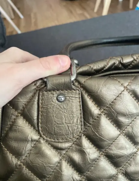 Bronzová kabelka Chanel 14