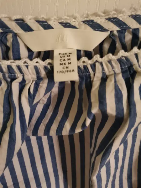 Dámský pruhovaný top H&M 3