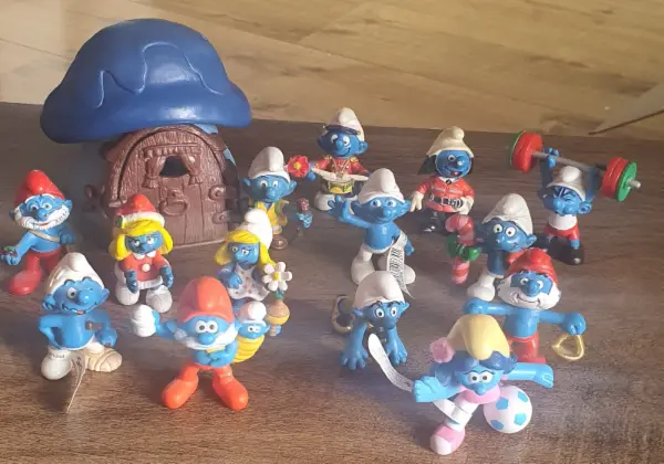 Schleich šmoulové s domečkem