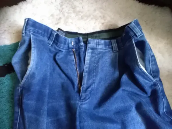 Pružné džíny L-XL 5