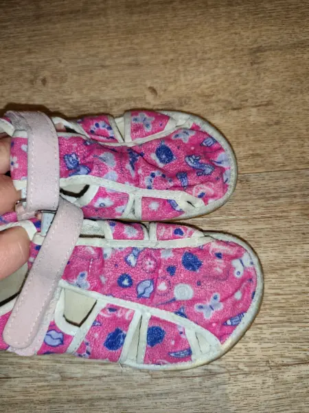 Dětské růžové papuče 33 2