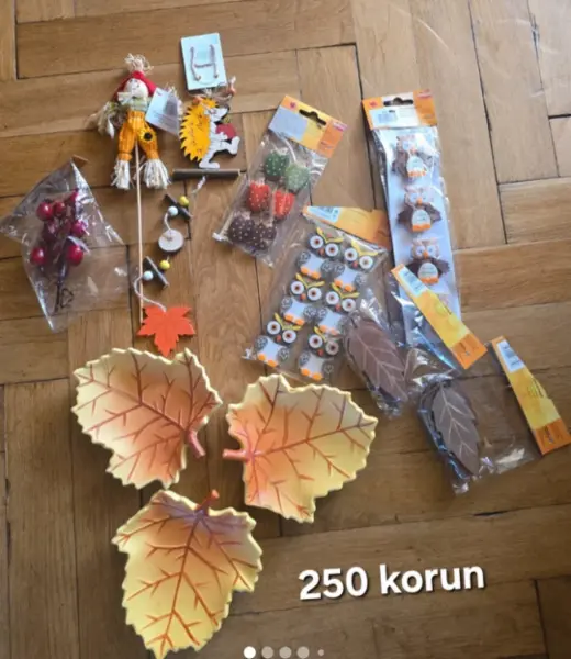 Podzimní i Halloween set velký  11