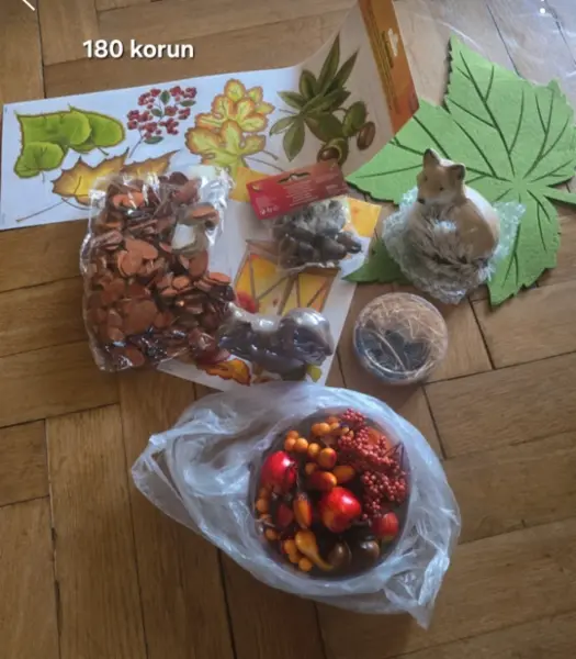 Podzimní i Halloween set velký  3