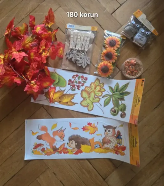 Podzimní i Halloween set velký  2