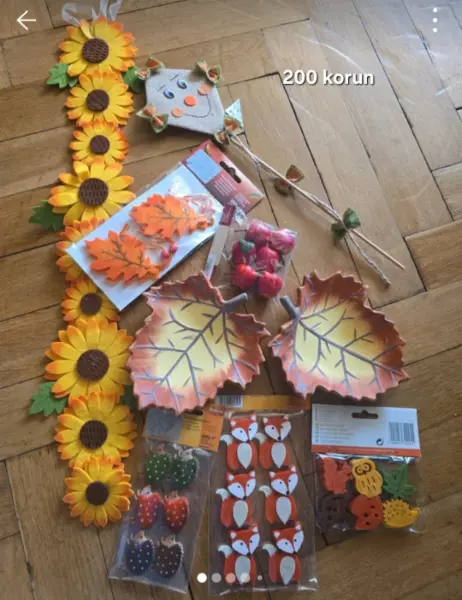 Podzimní i Halloween set velký  5
