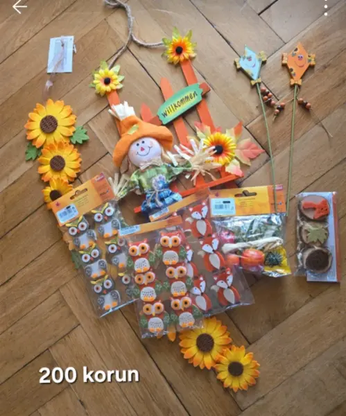 Podzimní i Halloween set velký  10