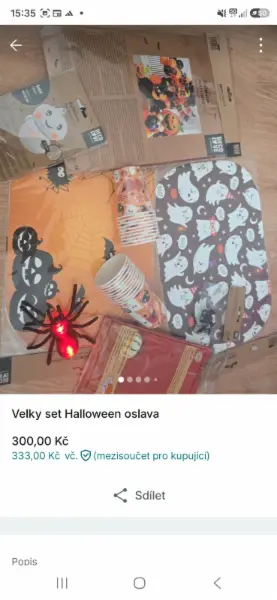 Podzimní i Halloween set velký  19