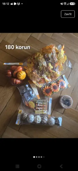 Podzimní i Halloween set velký 