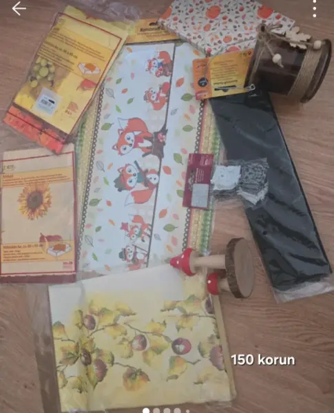 Podzimní i Halloween set velký  20