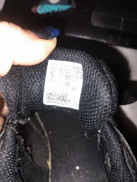 Černé běžecké boty Adidas Cloudfoam 3