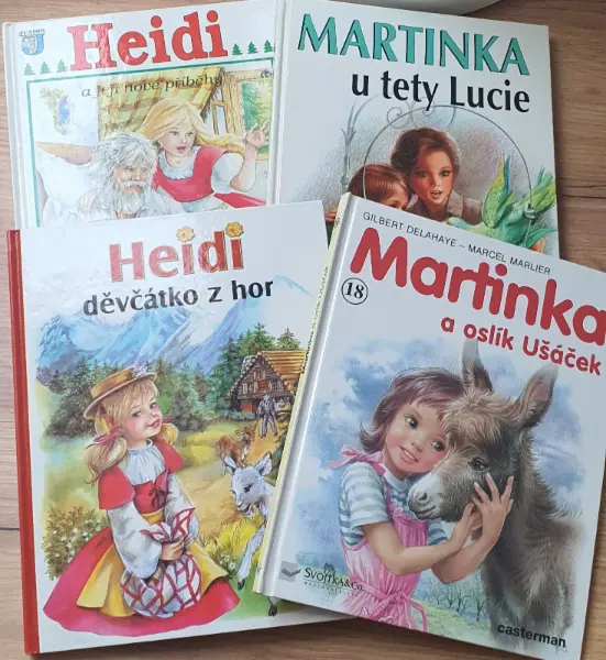 Heidi a Martinka knihy 