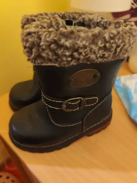 Dětské zimní boty s kožíškem