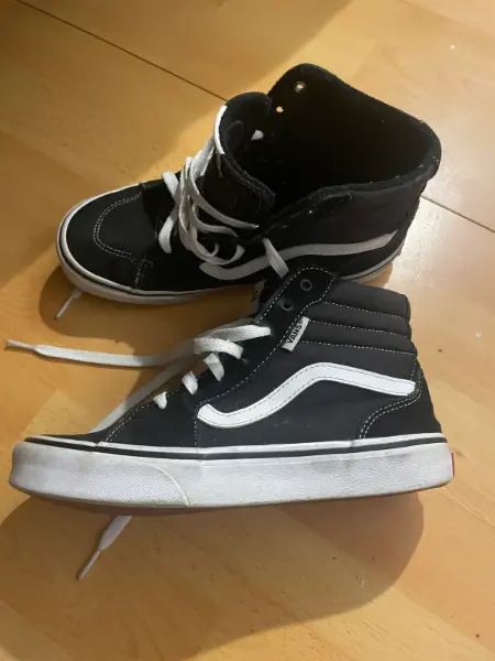 Černé dětské boty Vans 2