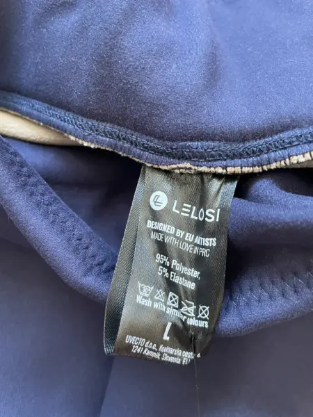 Zateplené legíny LELOSI, tmavě modré, vel. L 2