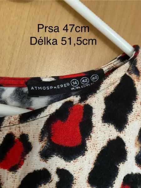 Dámský top Atmosphere s leopardím vzorem 3