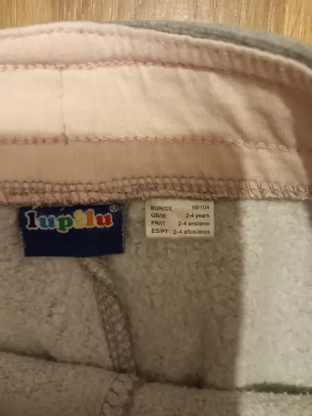 Zateplené tepláky Lupilu vel. 98/104 2